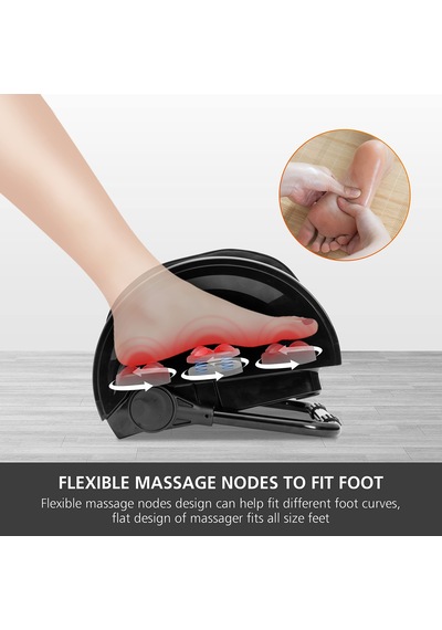 Snailax Shiatsu Isıtmalı Ayak Masajı, Yoğurma Ve Yuvarlama İle Elektrikli Bacak Masajı, Rahatlama İçin Baldır Masajı, Ayak Masajı, Hediyeler
