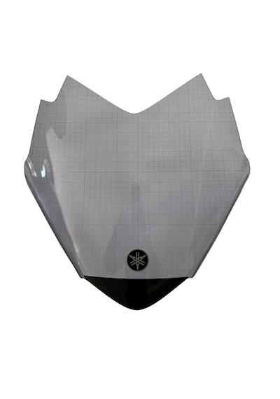 Yamaha Xmax 250 Açık Füme Ön Cam Siperlik Kısa 2014-2017