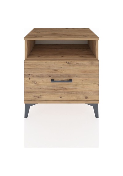Hyperion Komodin Tek Raflı Tek Çekmeceli 60x44x64 Çam-çam Çam