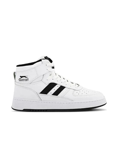 In Step Daphine High Erkek Beyaz Siyah Spor Ayakkabı Beyaz - Siyah