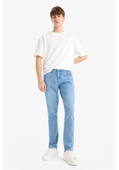 Defacto Pedro Slim Fit Dar Kalıp Normal Bel Dar Paça Jean Pantolon F2927ax25aunm39 Mavi Defacto Pedro Slim Fit Dar Kalıp Normal Bel Dar Paça Jean Pantolon F2927ax25aunm39 Mavi