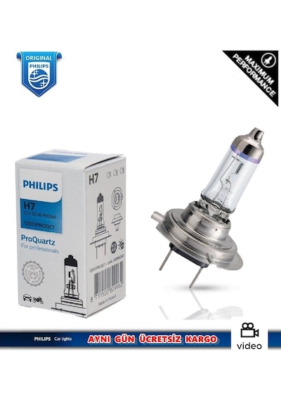 Philips H7 55Watt Standart Ampul 12972 Proqc1 Tek Ampul