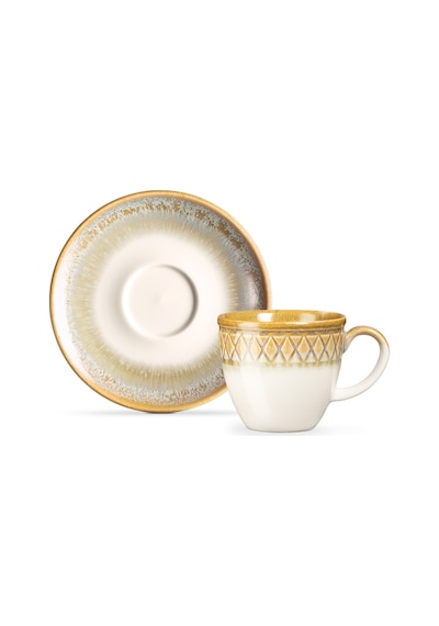 Madame Coco Antique 6 'lı Kahve Fincan Seti Fınc000000005790ml-krem/toprak