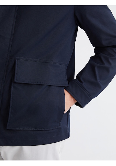 Lcwaıkıkı Classic Lacivert Kadife Yaka Gabardin Erkek Ceket