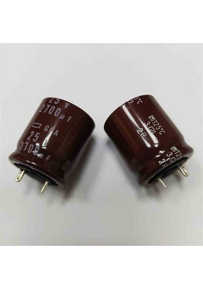 Gpavb25.00v2700 2700mf 25v 18x20 Elko Kondansatör 25 Adet