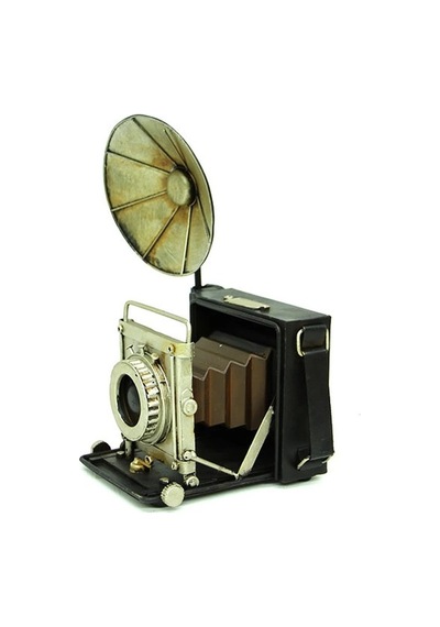 Dekoratif Metal Fotoğraf Makinesi