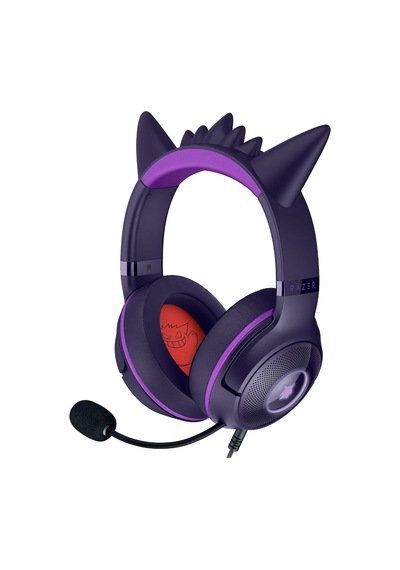 Razer Kraken Kitty V2 - Pokémon Gengar Edition - Usb Kulaklık - Gengar Spike'lar - Stream Reakt