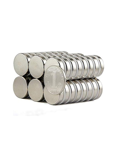 5 Adet Çap 25Mm X Kalınlık 5Mm Yuvarlak Güçlü Neodyum Mıknatıs