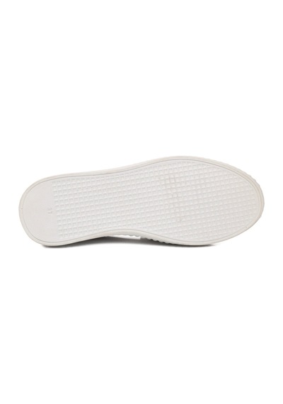 Voyager Beyaz Hakiki Deri Anatomik Rahat Tabanlı Kadın Casual Ayakkabı Loafer Z093