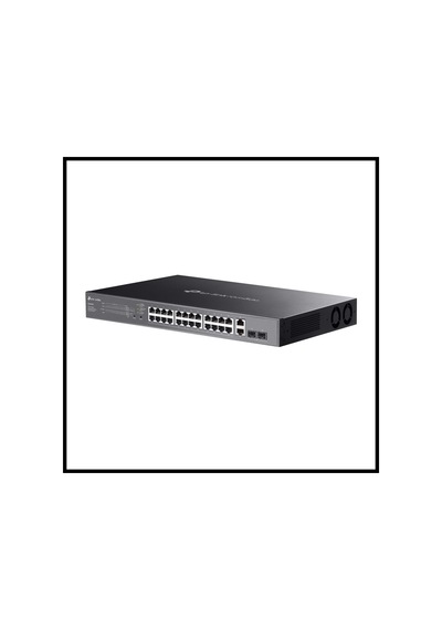Omada Es228gmp, 28 Port Gigabit, 24 Port Poe+, 2 Port Gigabit Sfp, 384w, Yönetilebilir, Metal Kasa
