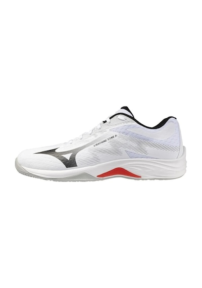 Mizuno Lightning Star Jr Çocuk Voleybol Ayakkabısı Beyaz / Siyah Çok Renkli