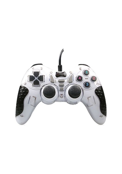 Beyaz Pl-2585 Pc Uyumlu Usb Joystick Oyun Kolu Gamepad