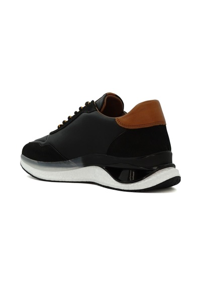 Letao Erkek İç Dış Hakiki Deri Ekstra Yumuşak Köpük Taban Sneaker 001