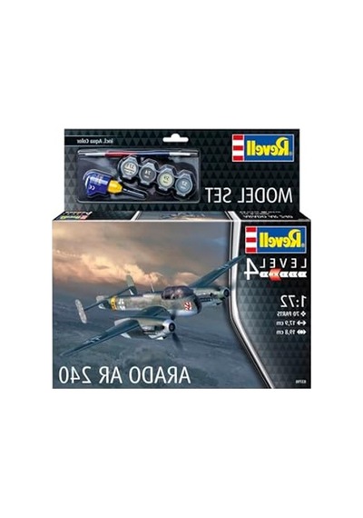 Arado Ar-240 Model Uçak Seti - Eğlenceli Hobi Aktiviteleri