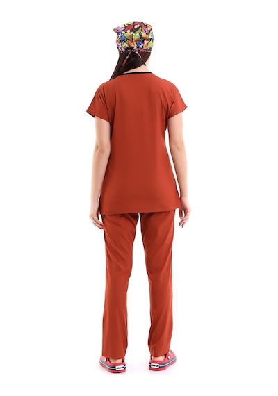 Bflex Soft Yarasa Kol Takım - 6426 Kiremit-7071