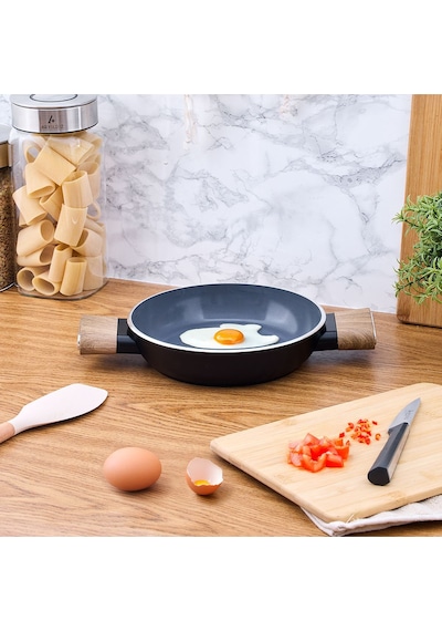 Aryıldız 20 Cm Eco Seramik Sahan Siyah
