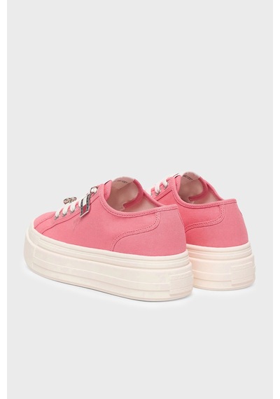 Tommy Jeans Kanvas Platformlu Süslemeli Sneaker Ayakkabı Bayan Ayakkabı En0en02959 Tı5 Pembe Tommy Jeans Kanvas Platformlu Süslemeli Sneaker Ayakkabı Bayan Ayakkabı En0en02959 Tı5 Pembe