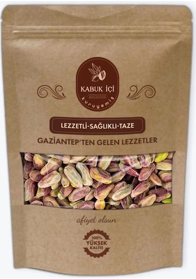 Kabuk İçi Kuruyemiş Kırmızı İç Fıstık 1 KG