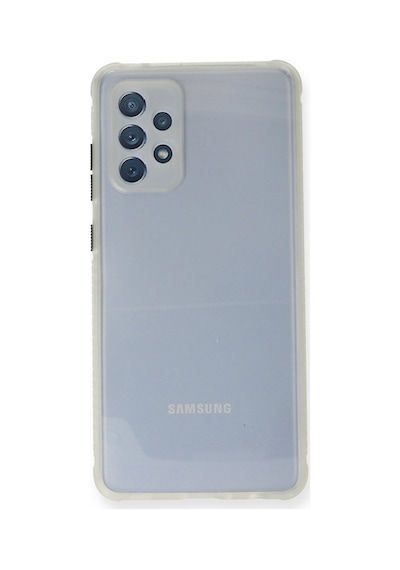 Samsung Galaxy  Uyumlu,  A72 Kılıf Miami Şeffaf Silikon - Şeffaf