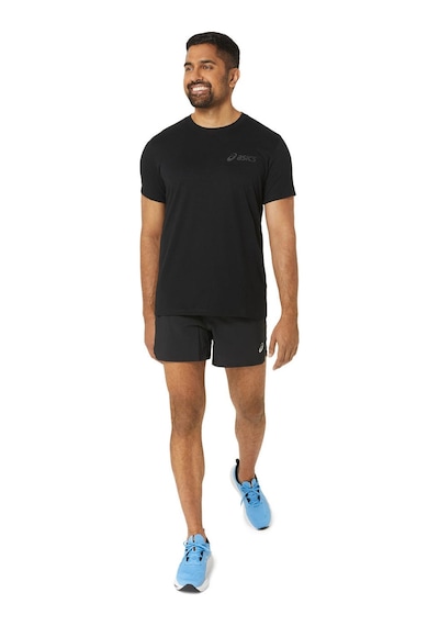 Asics ASICS CHEST LOGO SS TEE Siyah Erkek Kısa Kollu Tshirt 2031E659-001