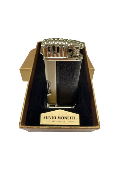 Silvio Monetti Gümüş Derili Çakmak