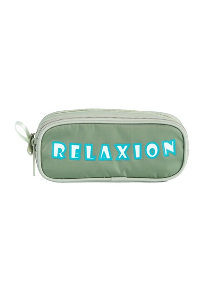 Relaxion Rlx-1815 3'lü Set Çocuk İlkokul Çantası Kalemlikli Beslenme Çantalı Sırt Çantası Yeşil