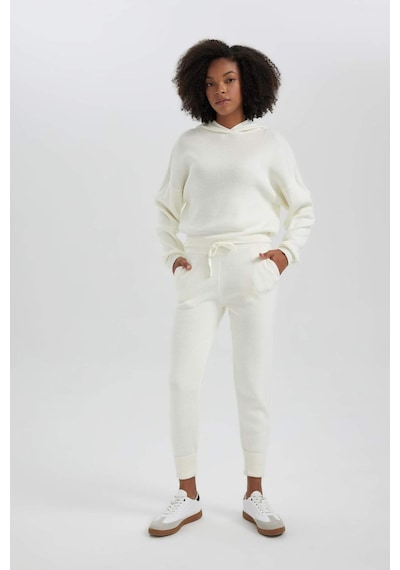 Defacto Jogger Triko Pantolon Cepli Basic Düz Beli Lastik Bağcıklı R1701AZ23AUER98 Bej Defacto Jogger Triko Pantolon Cepli Basic Düz Beli Lastik Bağcıklı R1701AZ23AUER98 Bej