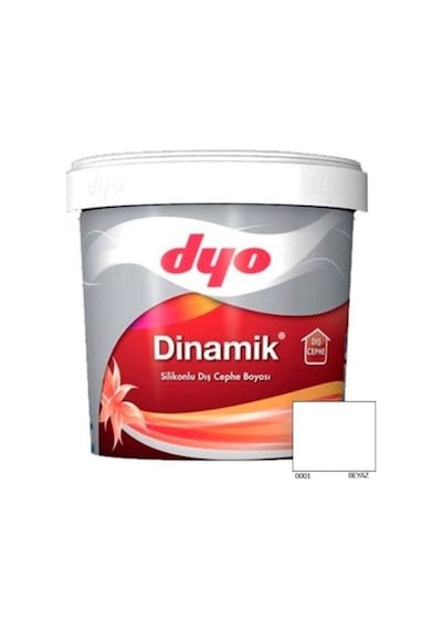 Dinamik Dış Cephe 2,5Lt 0001 Beyaz