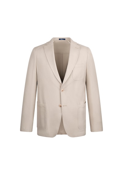 Hatemoğlu Vizon Comfort Fit Mono Yaka Klasik Ceket 34575 Vizon