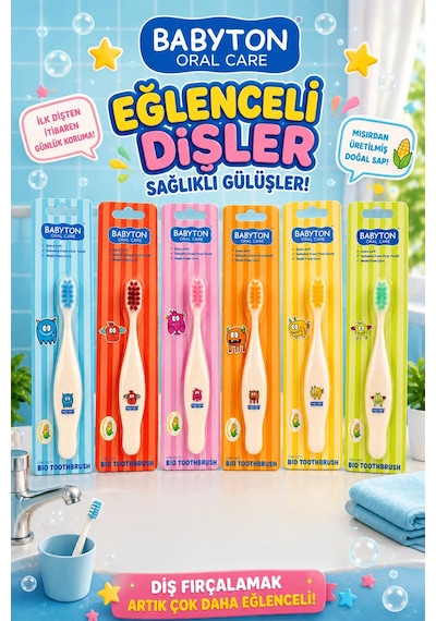 Ekolojik Diş Fırçası 2'li Set Coco
