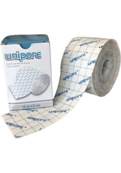 5 Adet Unipore 10mt X 5cm Tıbbi Elastik Band Esnek Flaster