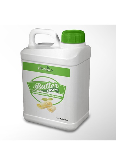 Milk Proses Butter Arom Yeşil/ Tereyağ Aroması 5 Kg
