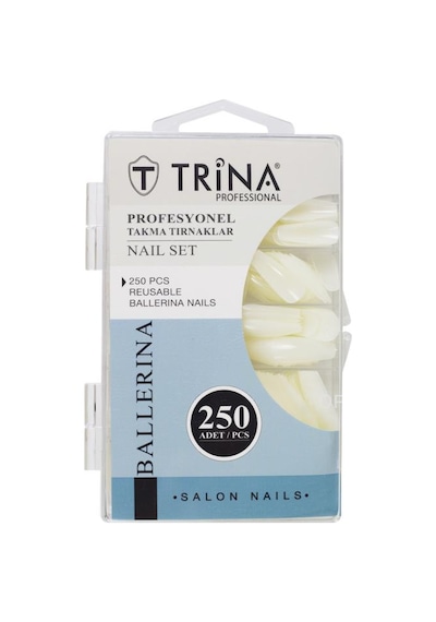 Trina Takma Tırnak 250 ‘li Kutulu  ( Ballerina ) -11