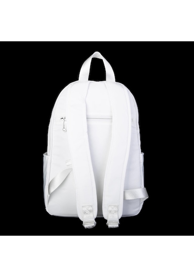 Nas Bag Unisex Büyük Boy Çok Gözlü Su Geçirmez Sırt Çantası Beyaz
