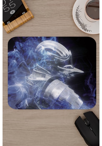 Demon's Souls Kaymaz Dikişli Kauçuk Oyuncu Mousepad V2 - 22x18 Gaming Mouse Pad Fare Altlığı