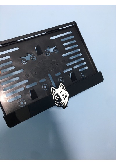 Kurt Logo Pleksi Motor Plakalığı