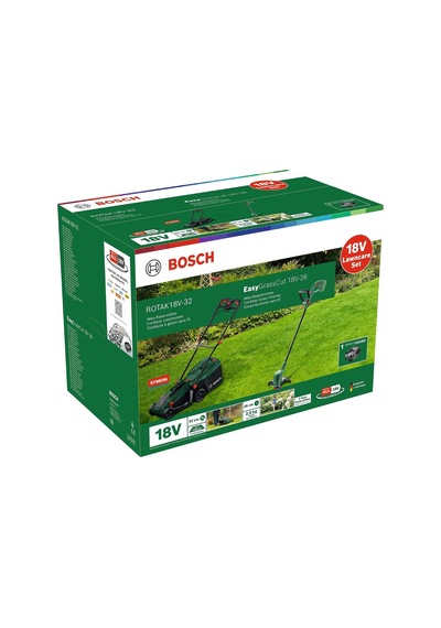 Rotak 18v-32 1x 4.0ah, Tek Akü Çim Biçme Makinesi