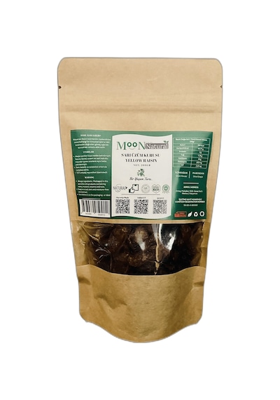 Moon Natural Sarı Besni Üzüm Kurusu / Yellow Large Raisin 200 G