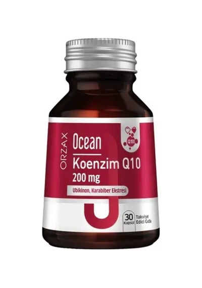 Orzax Ocean Ocean Koenzim Q10 200 Mg 30 Kapsül