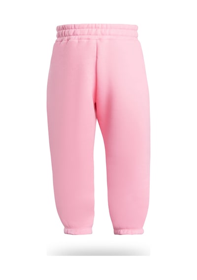 Heyadventure Kız Çocuk Jogger Eşofman Altı 3 İplik Şardonlu Cepsiz Paçası Lastikli Pembe