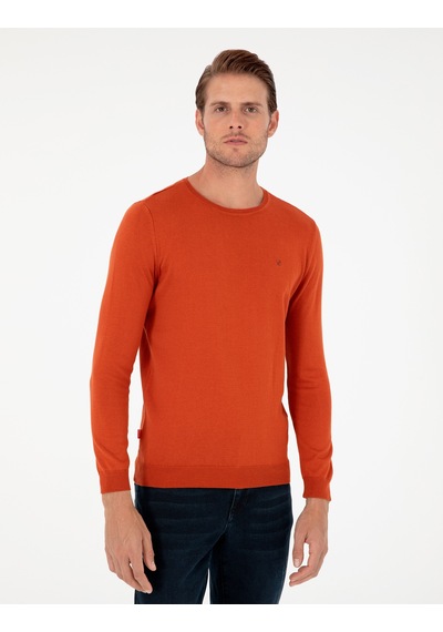 Pierre Cardin Erkek Turuncu Kazak /triko 50296621-vr051 Turuncu