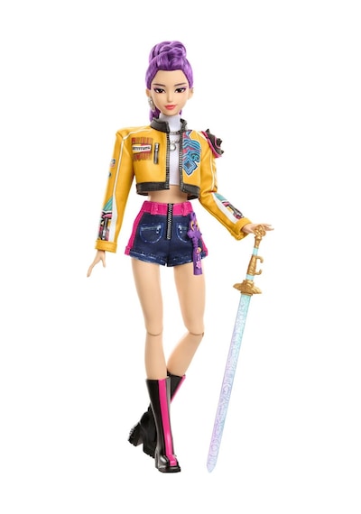 K-pop Demon Hunters Rumi How It's Done Bebek Huntr/x Saingeom Aksesuarlı - 29.2 Cm