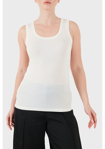 Emporio Armani Bayan Top Ew000407 Af19024 U1131 Ekru