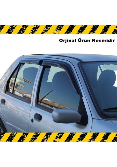 Ford Fiesta Mügen Cam Rüzgarlığı 1990 - 2002 Arası 4 Lü Set N11.5388