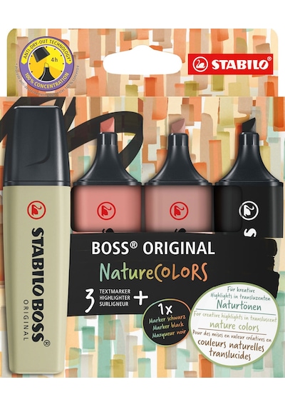 Stabilo Fosforlu Kalem Boss Naturecolors 4er S-y-k-g 70/4-2-3 Diğer
