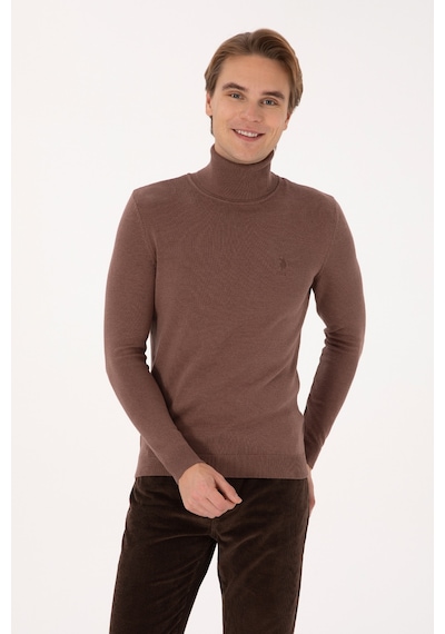 U.s. Polo Assn. Erkek Kazak /triko 50307760-vr174 Vızon Melanj