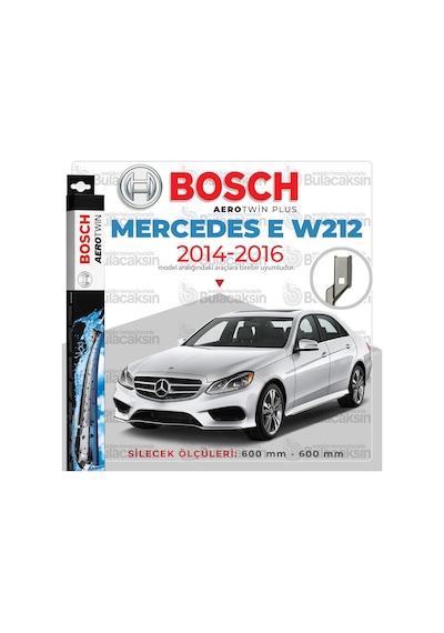 Mercedes E W212 Muz Silecek Takımı 2014-2016 Bosch Aerotwin