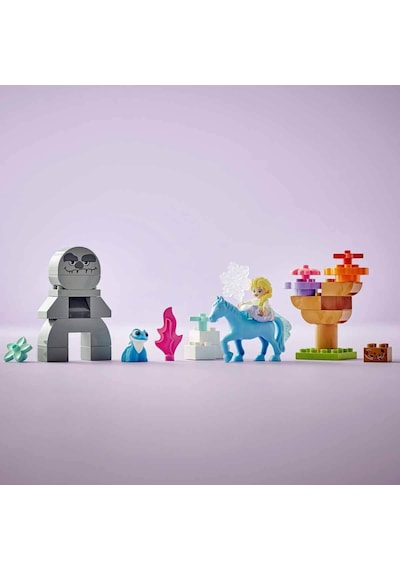LEGO® DUPLO® Disney Elsa ve Bruni Büyülü Ormanda 10418 2+ Eğitici Oyuncak Yapım Seti - 31 Parça