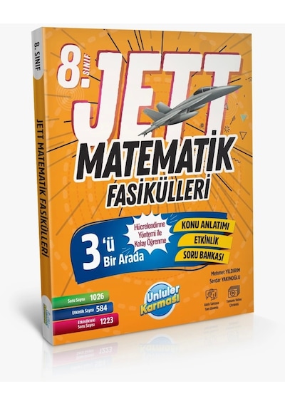 Ünlüler Karması 8. Sınıf Jett Matematik Fasikülleri