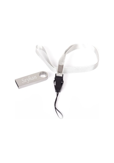 Kişiye Özel F-140-16 Füme Metal Usb Bellek 16 Gb